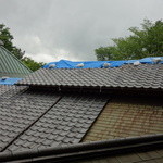 山荘無量塔 - 地震直後(5月前半)