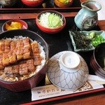 鰻のにしやま - ミニひつまぶし１８００円