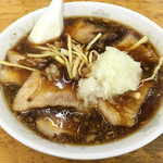 ラーメン富士屋　 - チャーシューワンタン麺 やくみ入り