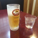 Misono Yakiniku Ten - 冷えた生ビールは最高