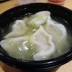 香港ロジ - 水餃子＋半炒飯の水餃子