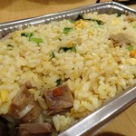 香港ロジ - 水餃子＋半炒飯の炒飯。半ではありません！全です（笑）