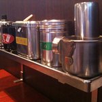 ゆかり - お好み焼きゆかり●テーブルスパイス