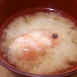 廻鮮寿司 塩釜港 - お味噌汁