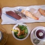 廻鮮寿司 塩釜港 - レディースセット（1000円）