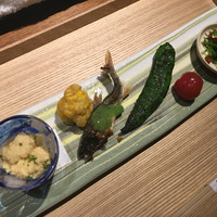祇園 さゝ木 - 前菜はどれも美味しく感動ものです。特筆のしようがありません。