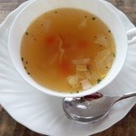 フィオーレ志摩 - ランチのスープ