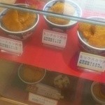 Uenoya - 店頭に有りますメニュー模型です。