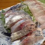 ホウボウとアジ