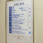 マルカンデパート大食堂 - 売場案内