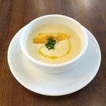 AU GAMIN DE TOKIO table - ランチのスープも美しく！！