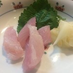 よねさん - ＜2016年6月再訪＞浪人鯵の刺身