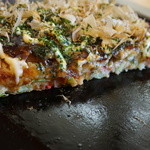 Okonomiyaki Chiyo - 豚玉断面