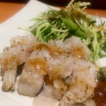 串焼き GoZZo - 鱧の炙りの刺身