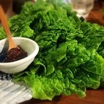 近江牛 焼肉竹 - チシャ