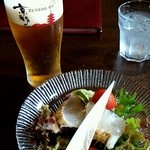 ＢistroChezMomo - サラダとビール