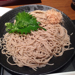 Soba Ikkon Gen - 最初に供される蕎麦のアップ。三玉分ということだが、感覚的には普通盛り二人前ぐらいの量かな？