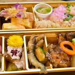 太鼓判亭 - お弁当は1,500円から、写真は2,000円の例