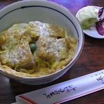 長寿庵 - ミニカツ丼