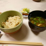 山木館 - 2015/10/31  炊き込みご飯