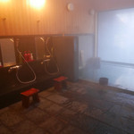 山木館 - 2016/3/12  奥の男性風呂 夜21時で入れ替わります。、