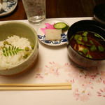 山木館 - 2016/3/12  炊き込みご飯