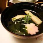 山木館 - 2016/3/12  お吸い物