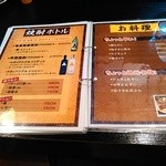 ちょっとここん亭 - メニューです。