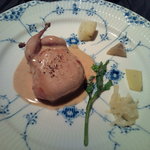 レストランRyu - フランス産ウズラのランド産フォアグラ詰めロースト