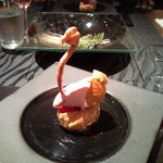 レストランRyu - 苺のシュークリーム　スワン仕立て