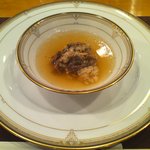 ステーキハウス バロン - 牛テールスープ
