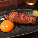 まこと家 - 2016.6. つくね　カラシと黄身