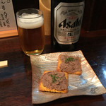 まこと家 - 2016.6. つきだしの鶏パテ