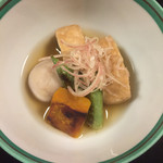 京都 吉兆 - 炊き合わせ