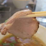醤油ラーメン700円のチャーシュー