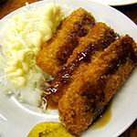 富士屋本店 - ハムカツ