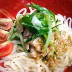 ライトハウス - 棒々鶏うどん