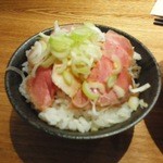 麺尊 RAGE - ごはん２００円也（チャーシュー丼）　2016/6