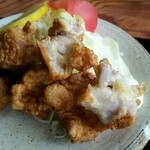 ゆうき - モモ肉なので柔らかくて肉汁たっぷり♪