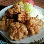ゆうき - 唐揚げは５個とまずまずのボリューム！