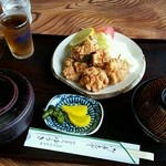 ゆうき - ご飯に味噌汁は蓋付きで登場！