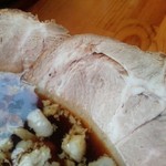 つけ麺 心心 - チャーシュー煮干し中華850円大盛100円増／平成28年6月