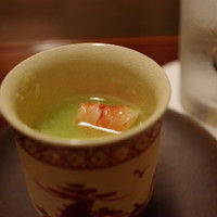 割烹ひら川 - 冷製茶碗蒸し