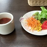 ハイジズフラワーガーデン レストラン - スープ＆サラダ