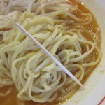 中華料理 帆 - 麺は、強い感じ