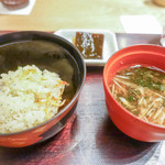 虎白 - ごはん201606