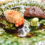 虎白 - 金目鯛と原木椎茸201606