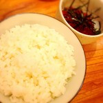 東京肉しゃぶ家 - ご飯