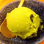 東京肉しゃぶ家 - アイスクリーム京煎茶