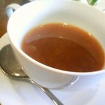 Youmenya Pietoro - ランチセットのスープ